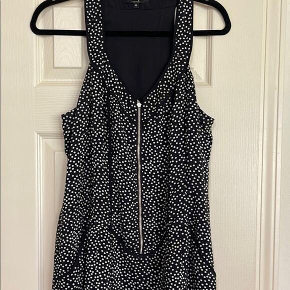 Black and White Polka Dot Dress - Picture 2 of 6